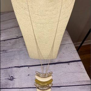 Cream Rope Necklace features Lovely Pendants